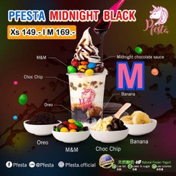 Pfesta Go Midnight Black M(delivery)
