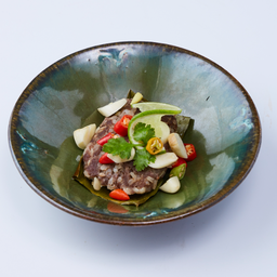 แหนมเนื้อ [แหนมหมักปลายข้าวญี่ปุ่น]