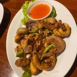 ใส้ตันหมูทอดน้ำปลา