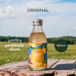 Vegain Ginger Probiotic Shot - Original