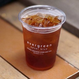Iced organic black tea