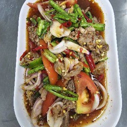 ตำเนื้อสะดุ้ง