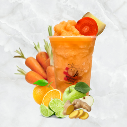 Vit C Combo ( ส้ม มะนาว แอ๊ปเปิ้ลเขียว แครอท ขิง )