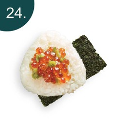 ไข่ปลาแซลมอน วาซาบิดอง