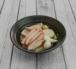 บะหมี่หมูแดงหมูเด้งลูกชิ้นรวม