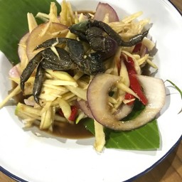 ตำมะม่วงปูปลาร้า