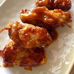 ไก่ทอดซอสเกาหลี