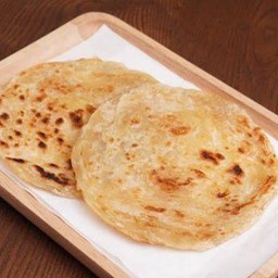 โรตี นม+น้ำตาล 1 แผ่น