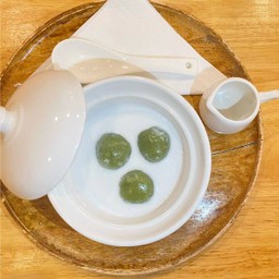 บัวลอยไส้ชาเขียนมัจฉะ