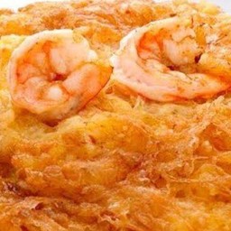 ข้าวไข่เจียวกุ้งสับ