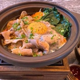 NA -1 Pork Sukiyaki set / ชุดสุกี้ยากี้หมูคุโรบุตะ
