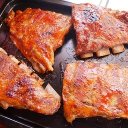 ซี่โครงหมูย่างบาร์บีคิว ไซร์S