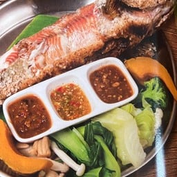 ปลาช่อนเผา