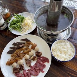หม้อไฟเนื้อ (ชุดใหญ่)
