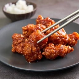 ไก่ทอดเกาหลี - ซอสเผ็ด