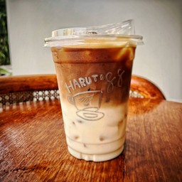 กาแฟสด ลาเต้เย็น ( ฮารูโตะ ลาเต้ )
