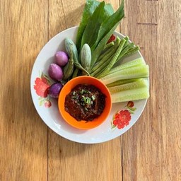 ชุดแจ่วบองผักสด