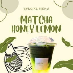 มัทฉะน้ำผึ้งมะนาว