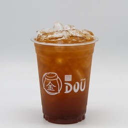 น้ำขิงน้ำผึ้งเย็น ไม่มีเครื่อง แก้ว 16 oz
