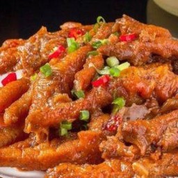 054  虎皮鸡爪 ขาไก่ตุ๋นซอสเผ็ด