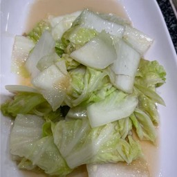 ผักกาดขาวผัดน้ำมันหอย