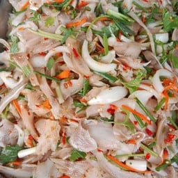 ยำหัวหมู+หมูยอ