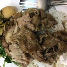 ข้าวขาหมู เนืั้อ/หนัง