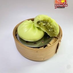 ซาลาเปาสังขยาใบเตย M
