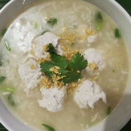 ข้าวต้มไก่สับ