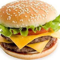 ดับเบิ้ลเบอร์เกอร์เนื้อ