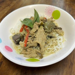 ขนมจีนแกงเขียวหวานหมู