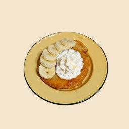 โรตีกล้วยวิปน้ำผึ้ง