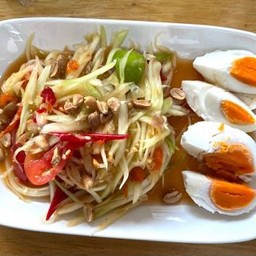 ตำไทยไข่เค็ม