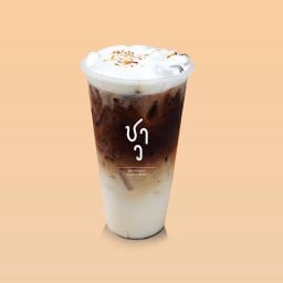 ลาเต้มะพร้าวน้ำหอม