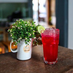 น้ำแดงมะนาวโซดา