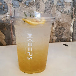 Honey lemon soda