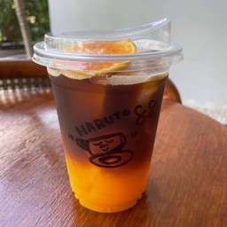 กาแฟสด อเมริกาโน่ส้ม