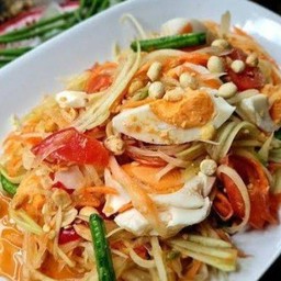 ตำไทยไข่เค็ม