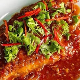 ปลาทอดราดพริก