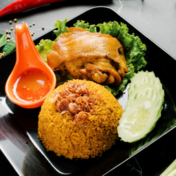 ข้าวไก่หมก.