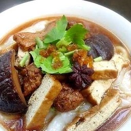 ก๋วยจั๊บน้ำข้น (เจ)