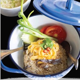 ข้าวคลุกปลาทู น้ำซุป