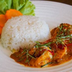 Panang Curry With Rice
