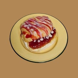 ปังปิ้งสตรอเบอร์รี่ครัมเบิ้ล