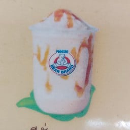 นมหมีปั่นคาราเมล