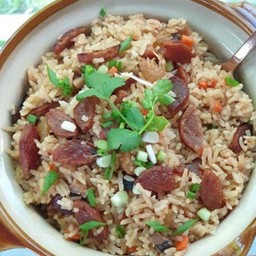 ข้าวผัดกุนเชัยงหมู