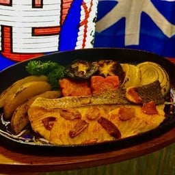 ♨️เทปันยากิปลาแซลมอน🥢