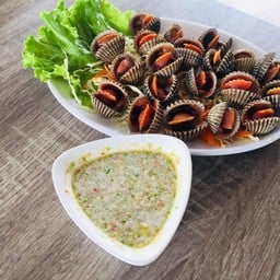 หอยแครงลวกจิ่ม