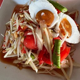 ตำไทยไข่เค็ม