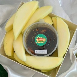 มะม่วงเปรี้ยว+เครื่องจิ้ม